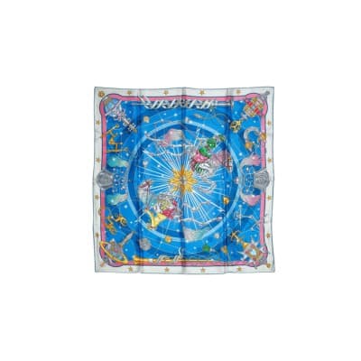 Hermes silk scarf