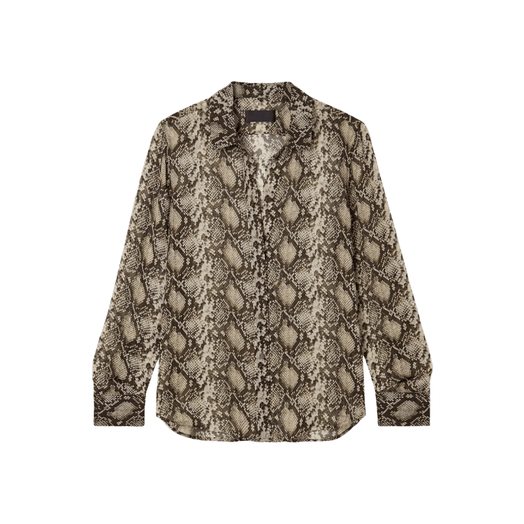 Nili Lotan Gaia Silk Shirt